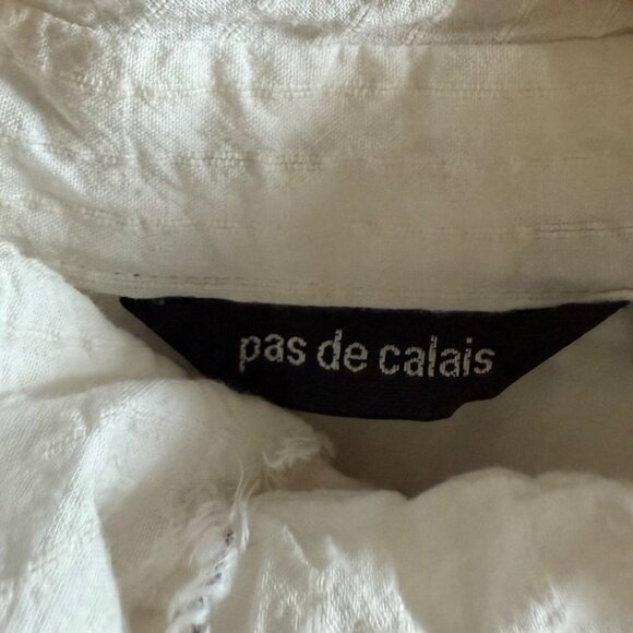 Pas De Calais Women's Cottton & Linen Shirt - Picture 4 of 4